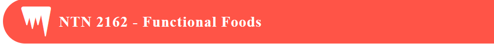 NTN 2162 - Functional Foods