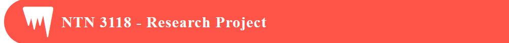 NTN 3118 - Research Project 