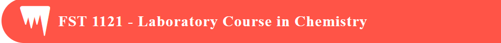 FST 1121 - Laboratory Course in Chemistry