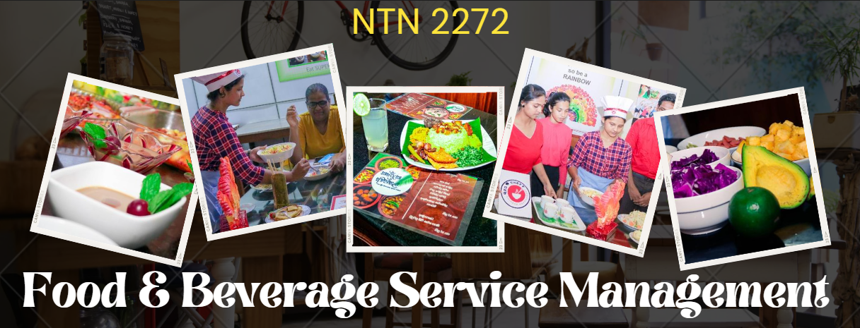 NTN 2272 Food &amp; Beverage Service Management - 2022