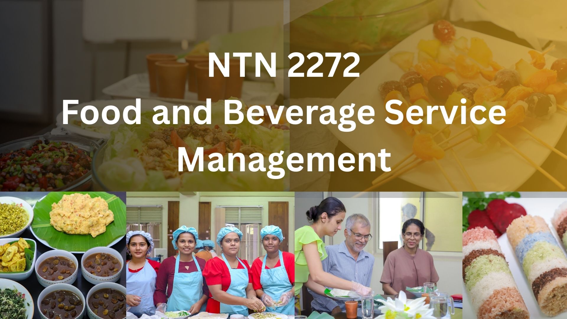 NTN2272 - Food &amp; Beverage Service Management
