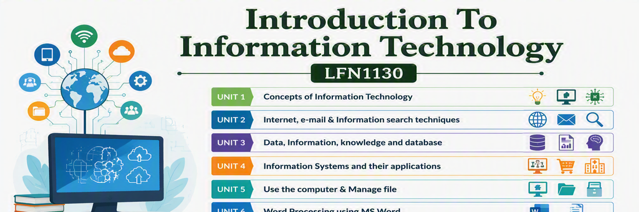 LFN 1130 - Introduction to Information Technology