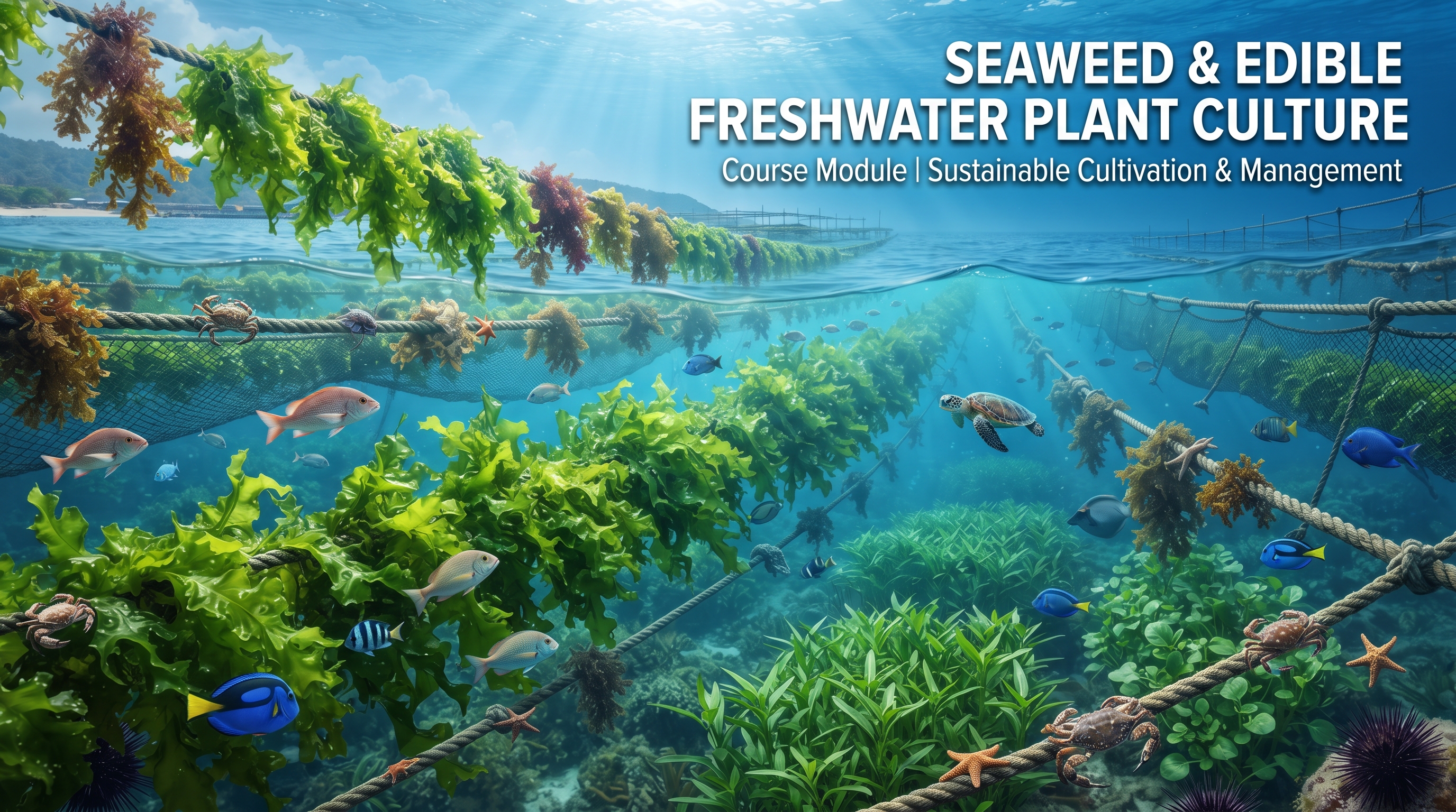 AQF 2162 - Seaweed &amp; Edible Fresh Water Plant Culture